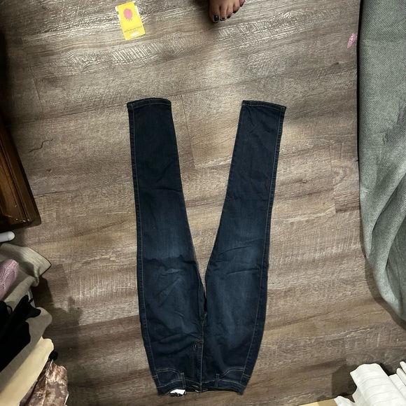 Dark Blue Denim Jeans - Picture 3 of 10